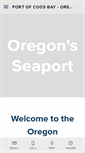 Mobile Screenshot of portofcoosbay.com